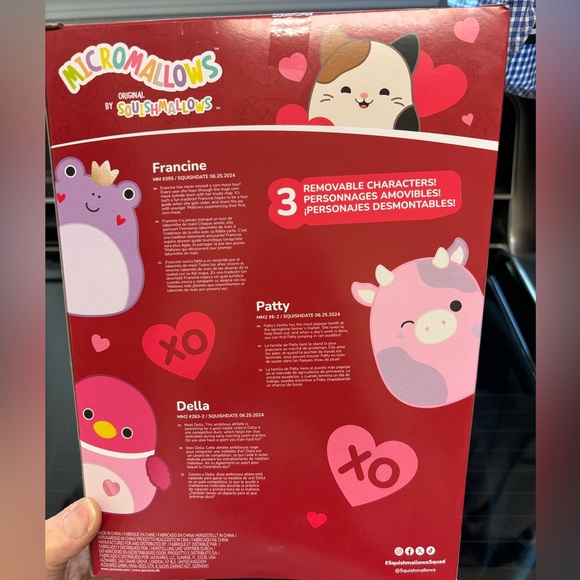 NIB Squishmallows ❤️Valentine’s Day❤️Bouquet of Squishmallows NEW IN BOX - Picture 4 of 5